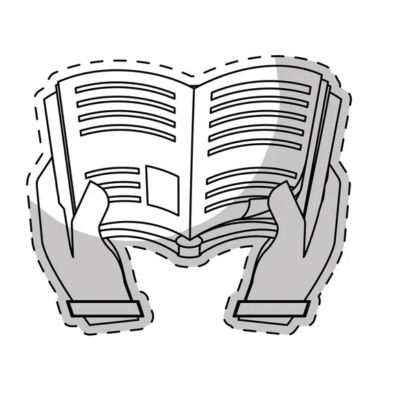 Eller simgesini resimdeki beyaz kitap