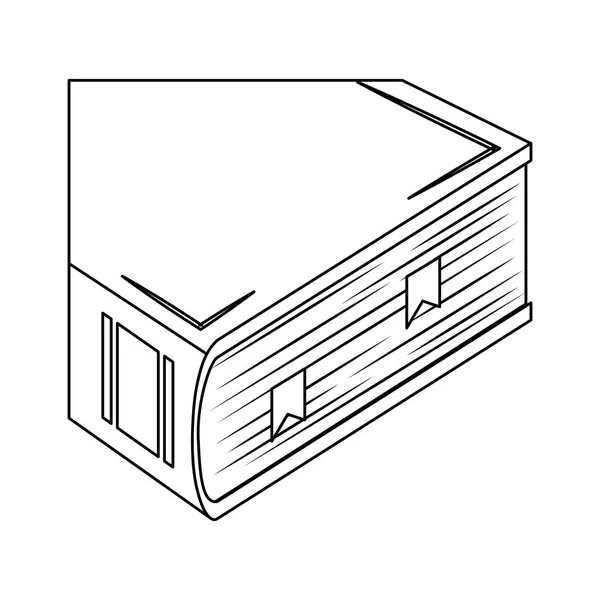 Figuur encyclopedie pictogramafbeelding — Stockvector