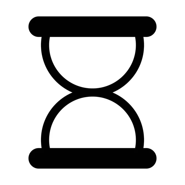 Symbole noir icône de chargement design — Image vectorielle