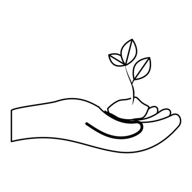 Kontur dünya doğa koruma simgesi