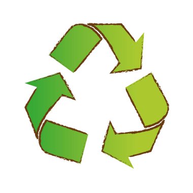 Renk çevre bakım sinyal simgesi