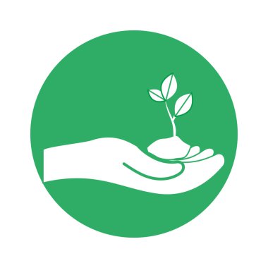 Şekil bitkiler conservancy eller görüntü ile