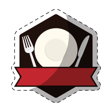 Restoran amblem görüntü