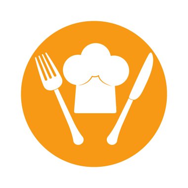 Restoran soyut amblem görüntü