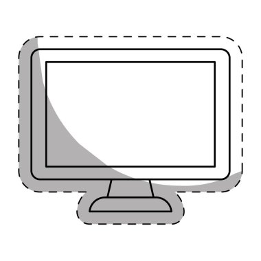 bilgisayar frontview simge görüntüsü