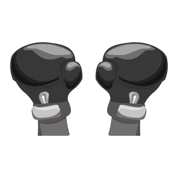 Gants de boxe icône image — Image vectorielle
