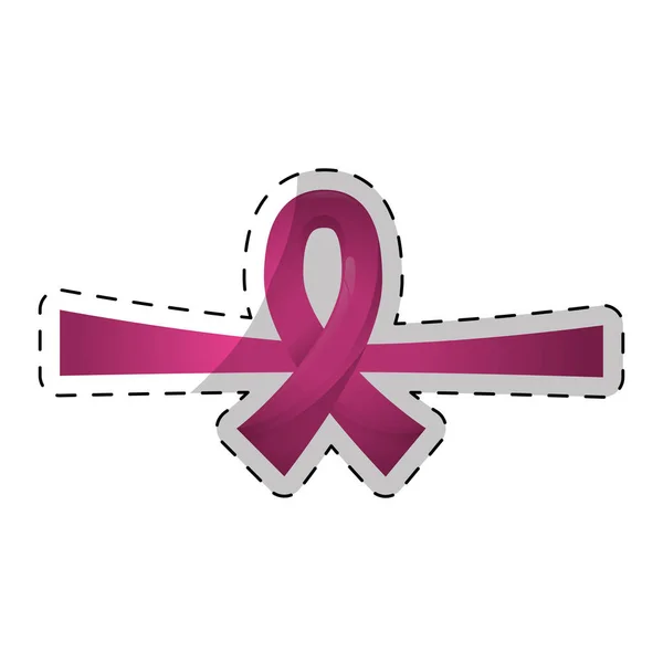 Συνειδητοποίησης καρκίνου του μαστού που σχετίζονται με εικονίδια εικόνας — Διανυσματικό Αρχείο