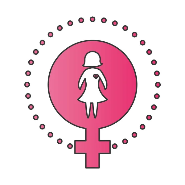 Breast cancer awarenes related icons image — Stock Vector