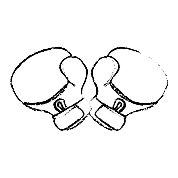 권투 장갑 아이콘 이미지 — 스톡 벡터
