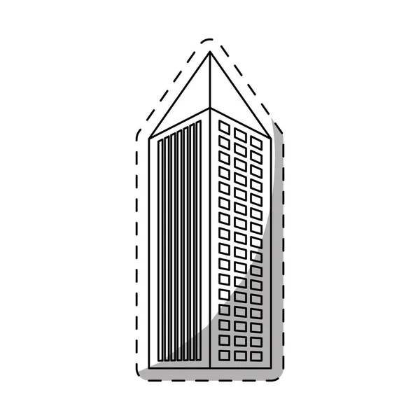 Symbolbild der Stadt — Stockvektor