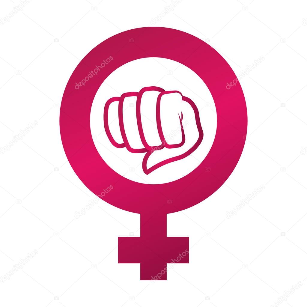 feminism representation icon image