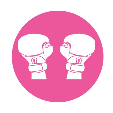 amblem boks eldivenleri simge görüntüsü