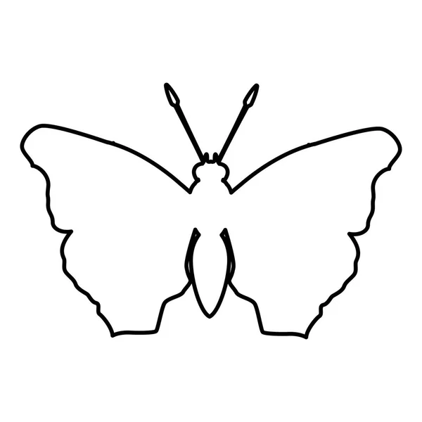 Obrázek motýla feministické obrany design — Stockový vektor