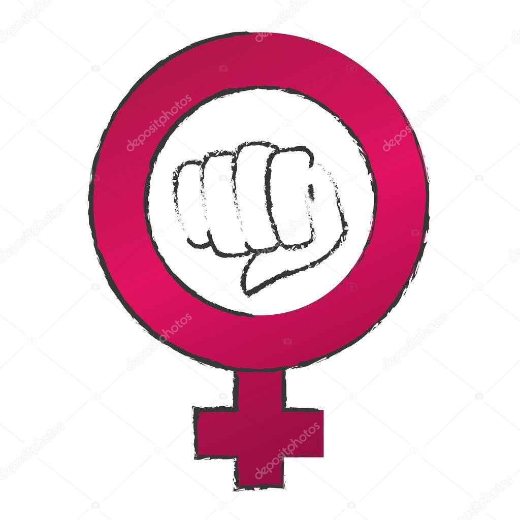 color symbol to fight for rights of women