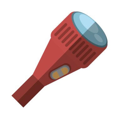 karikatür kırmızı fener ışık sinema aracı simgesini