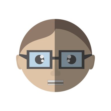 adam yüz iş gözlük gölge