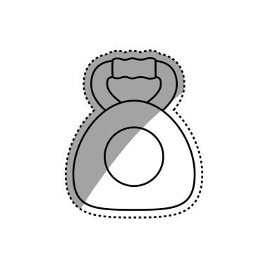 İzole jimnastik salonu ağırlık