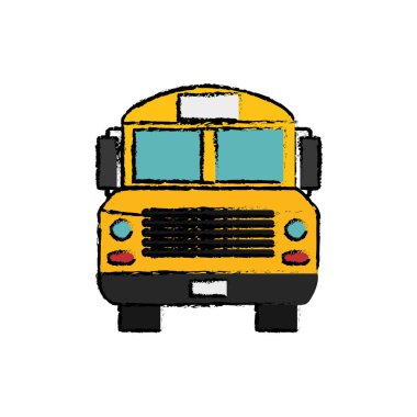 okul otobüsü Önden Görünüm