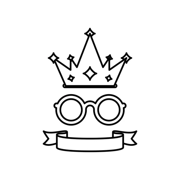 Symbole de style de vie Hipster — Image vectorielle