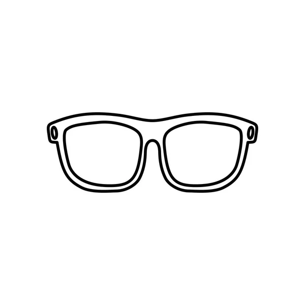 Vintage moda okulary — Wektor stockowy