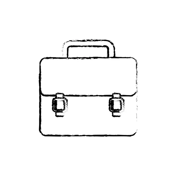 Business briefcase geïsoleerd — Stockvector