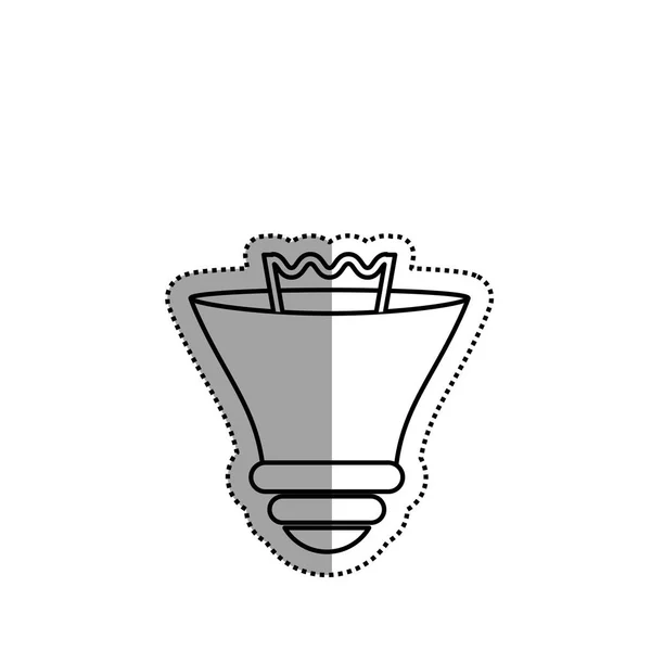 Ampoule énergie lumineuse — Image vectorielle