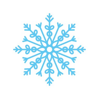 Kar tanesi kış sembolü