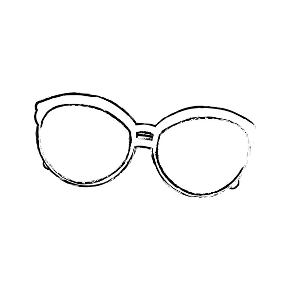 Vintage módní brýle — Stockový vektor
