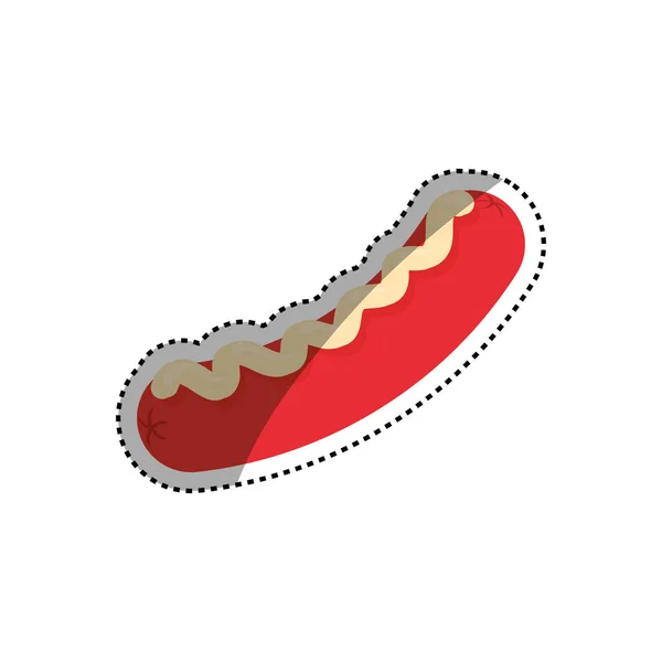 Heerlijke worst bbq — Stockvector