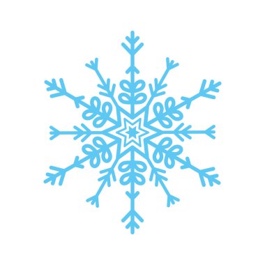 Kar tanesi kış sembolü