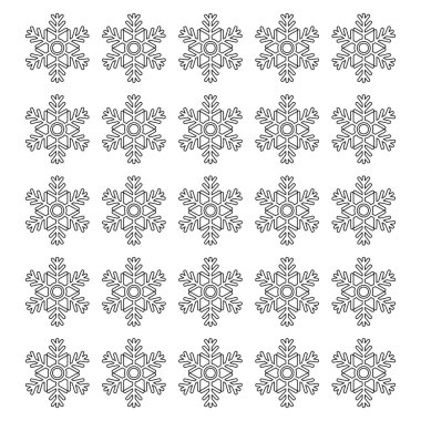 Kar tanesi kış sembolü