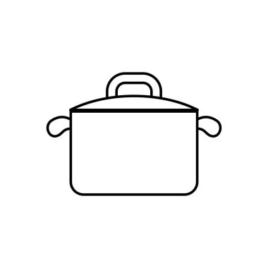 İzole mutfak tencere