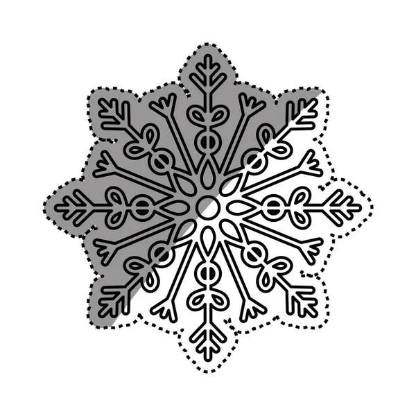 Kar tanesi kış sembolü