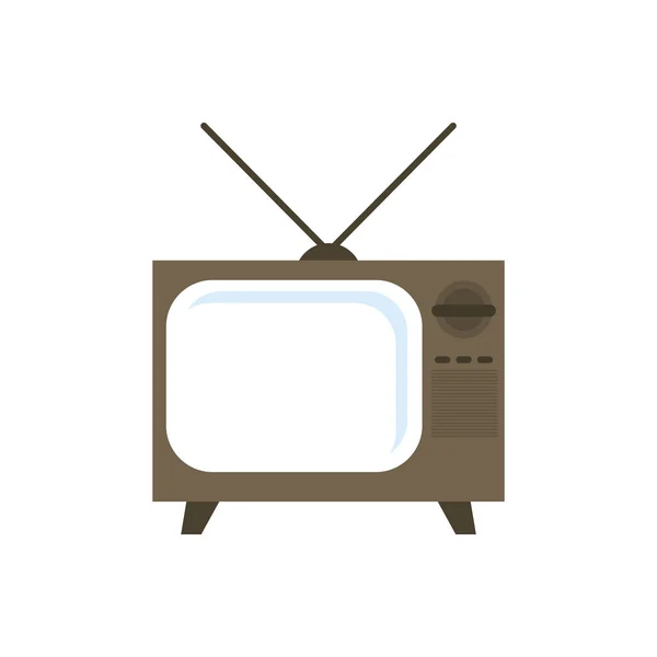 Media televisi lama - Stok Vektor