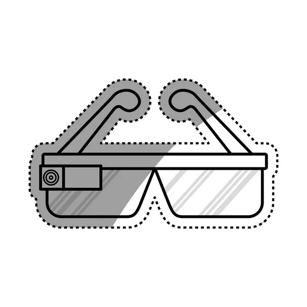 Technologia Smart okulary — Wektor stockowy