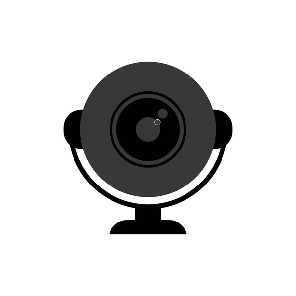 Webové kamery počítače zařízení — Stockový vektor