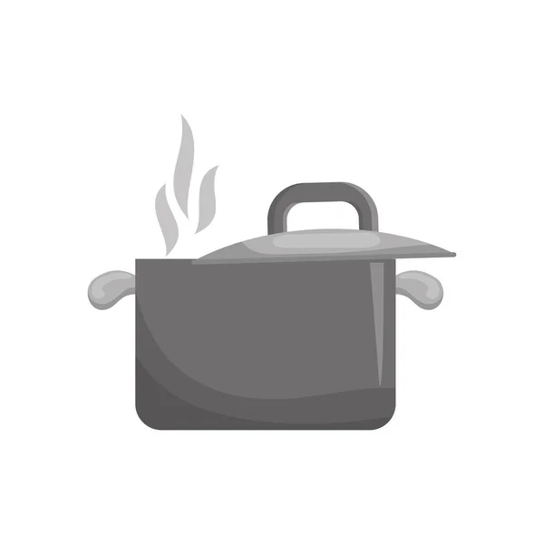 Casserole de cuisine isolée — Image vectorielle