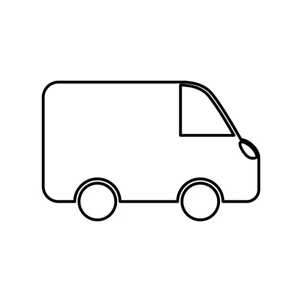 Vehículo de transporte — Vector de stock