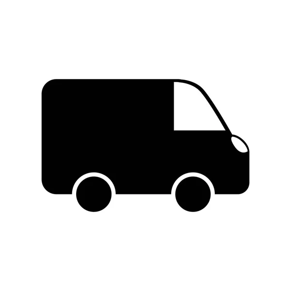 Van shipping vehicle — Stock Vector