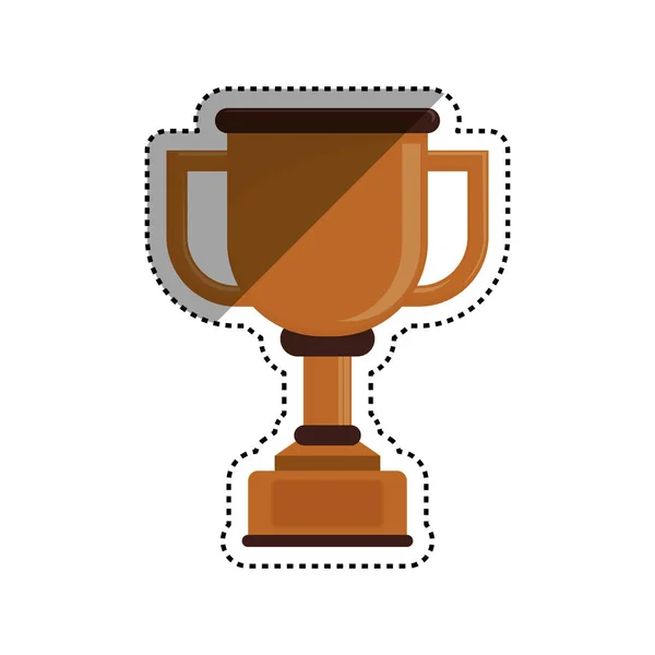 Cup trofee-kampioenschap — Stockvector