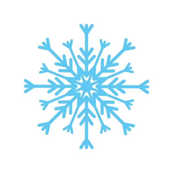 Sneeuwvlok winter symbool — Stockvector