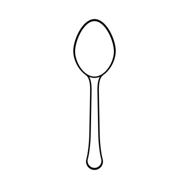 şekil kaşık simgesi görüntü tasarım
