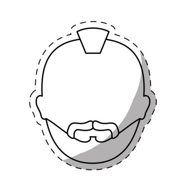 şekil suç adam yüz simgesi