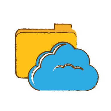 bulut depolama simge görüntüsü