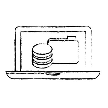 veri merkezi depolama simge görüntüsü