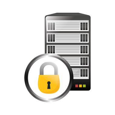 veri merkezi depolama simge görüntüsü