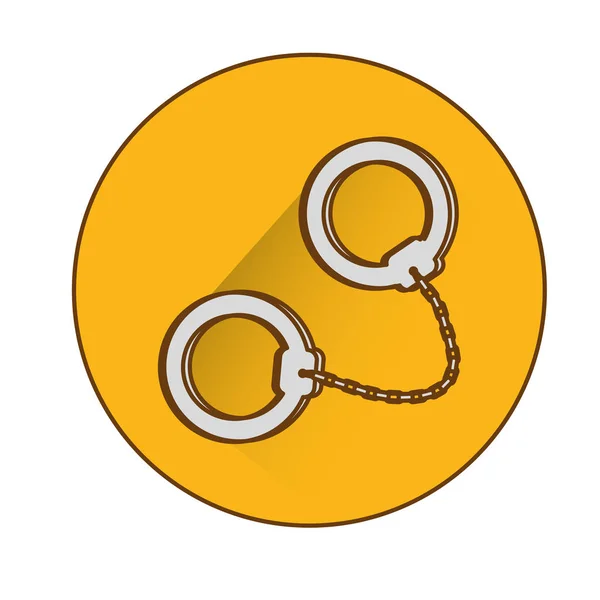 Crime icon image — Stock Vector