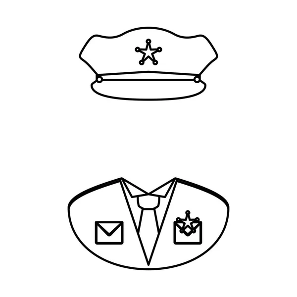 Icône de police image — Image vectorielle