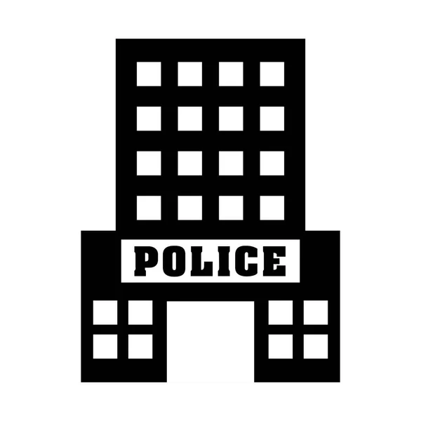 Polisen ikonbild — Stock vektor