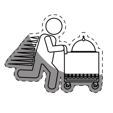 Fast food siparişler simgesi